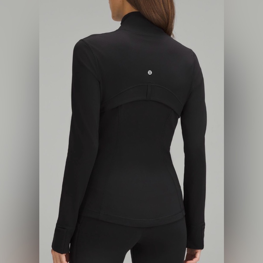 Lululemon Define Jacket Black Size 2 Full Zip Logo 💎EUC Retails $128 - Picture 3 of 10